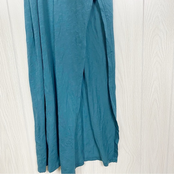 Sundry | Teal Racerback Tank Maxi Dress Size Small (1) - Picture 7 of 13